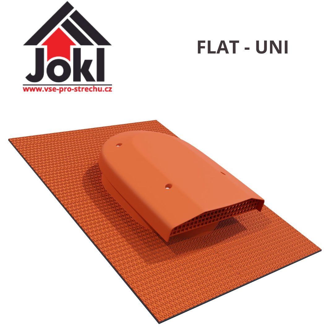 FLAT - UNI větrací profil pro šikmé střechy univerzální 