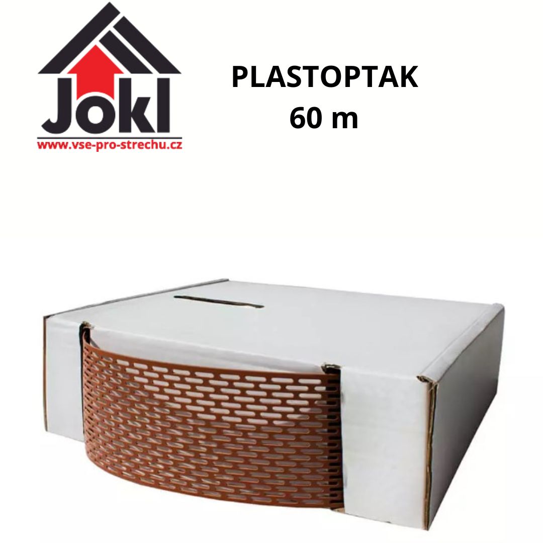 PLASTOPTAK - Ochranný plastový pás proti ptákům v odvinovacím kartonu, šířka 10 cm (60 m)
